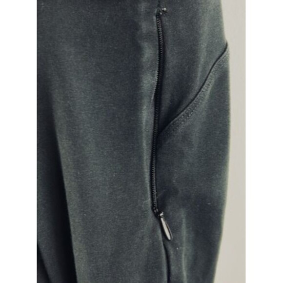 Victoria's Secret PINK Leggings S Yoga Mesh Black Crop Pocket Workout Stretchy - Picture 7 of 7